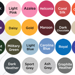 Bulk Tshirt Order Front/Back