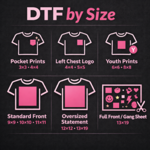 DTF by Size
